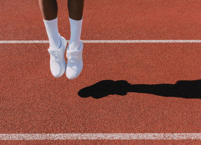 Frau beim Sport
